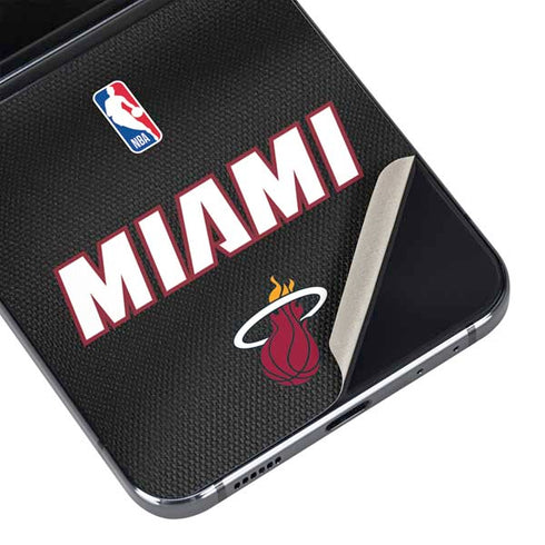 NBA Miami Heat Jersey Galaxy Z Flip5 5G Skin